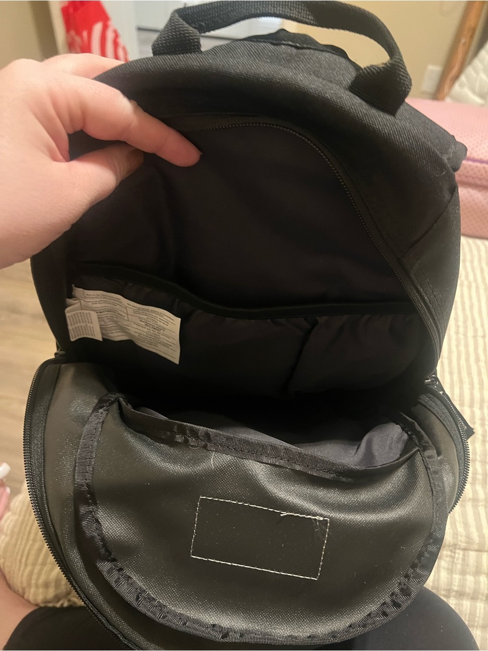 Dakine Black Men's Backpack with Mesh Side Pockets - Picture 2 of 3